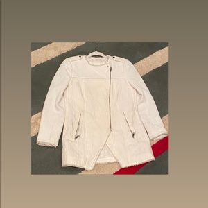 White Jacket Trafaluc by Zara